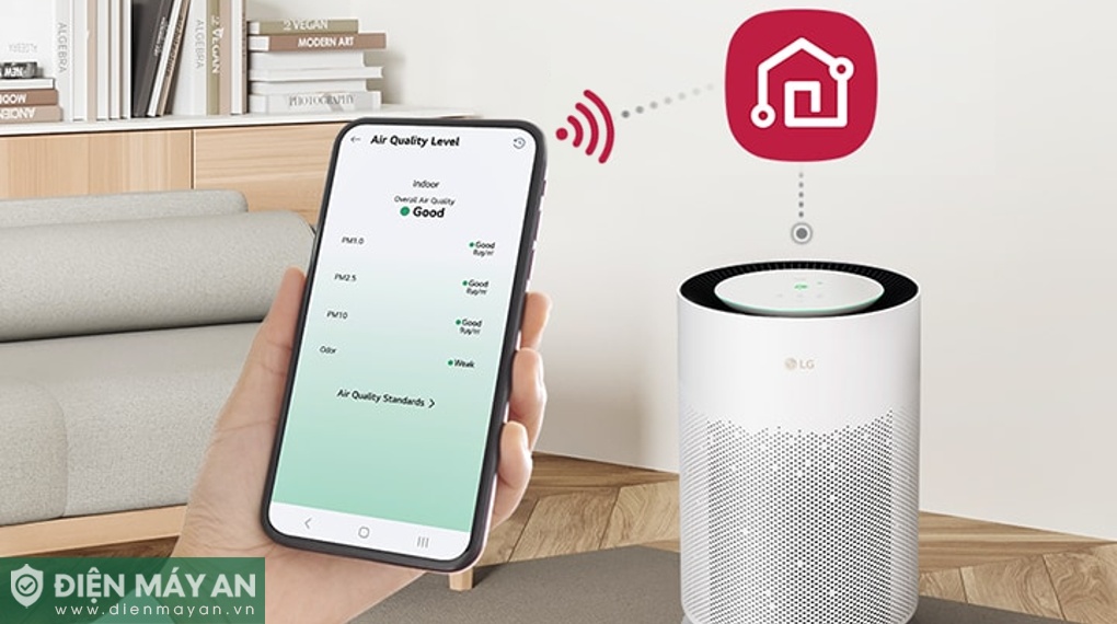 Máy lọc không khí LG PuriCare 360 Hit Gen 2 AS60GHHG0 41W